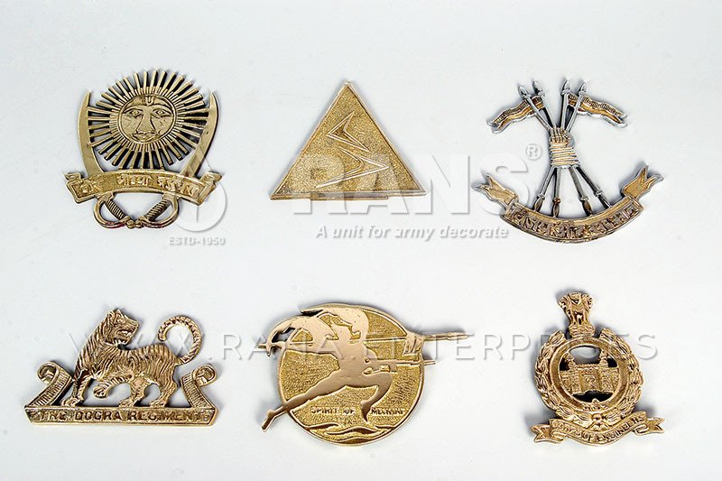 Army Brass QG & MMG Items